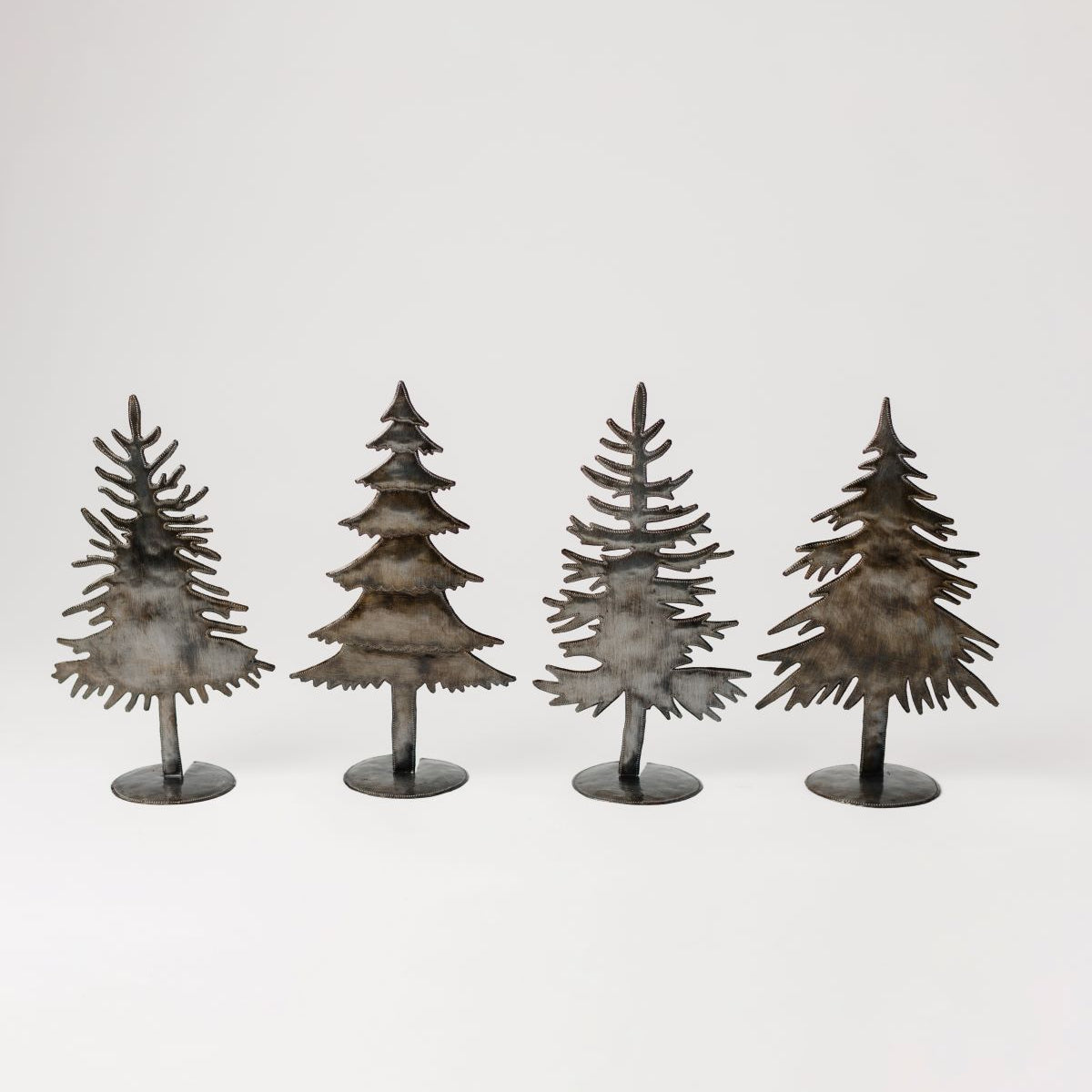 Standing Trees Metal Art Set of 4 – Vi Bella